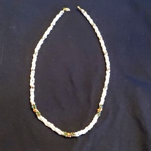Freshwater pearl necklace 24"